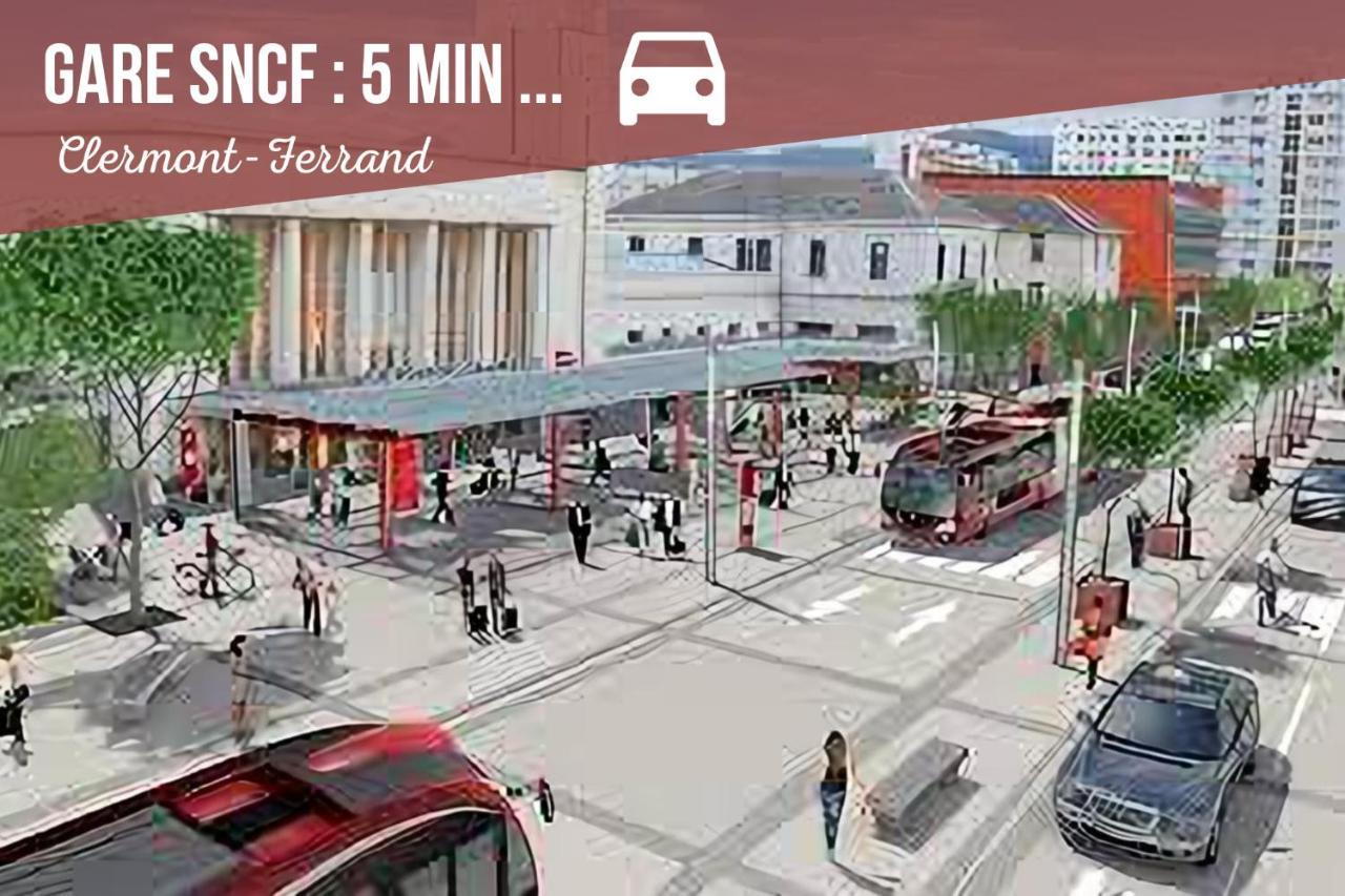 كليرمونت-فيراند #Le Cocon Des Volcans#Parking Prive/Montferrand المظهر الخارجي الصورة